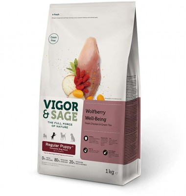VIGOR & SAGE 無穀物 雞肉 枸杞 幼犬糧