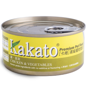 Kakato 卡格 雞 蔬菜 170g