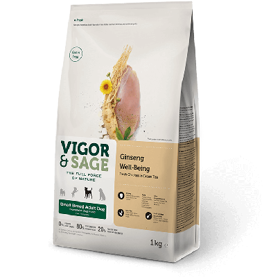 VIGOR & SAGE 無穀物 雞肉 人參配方 成犬糧